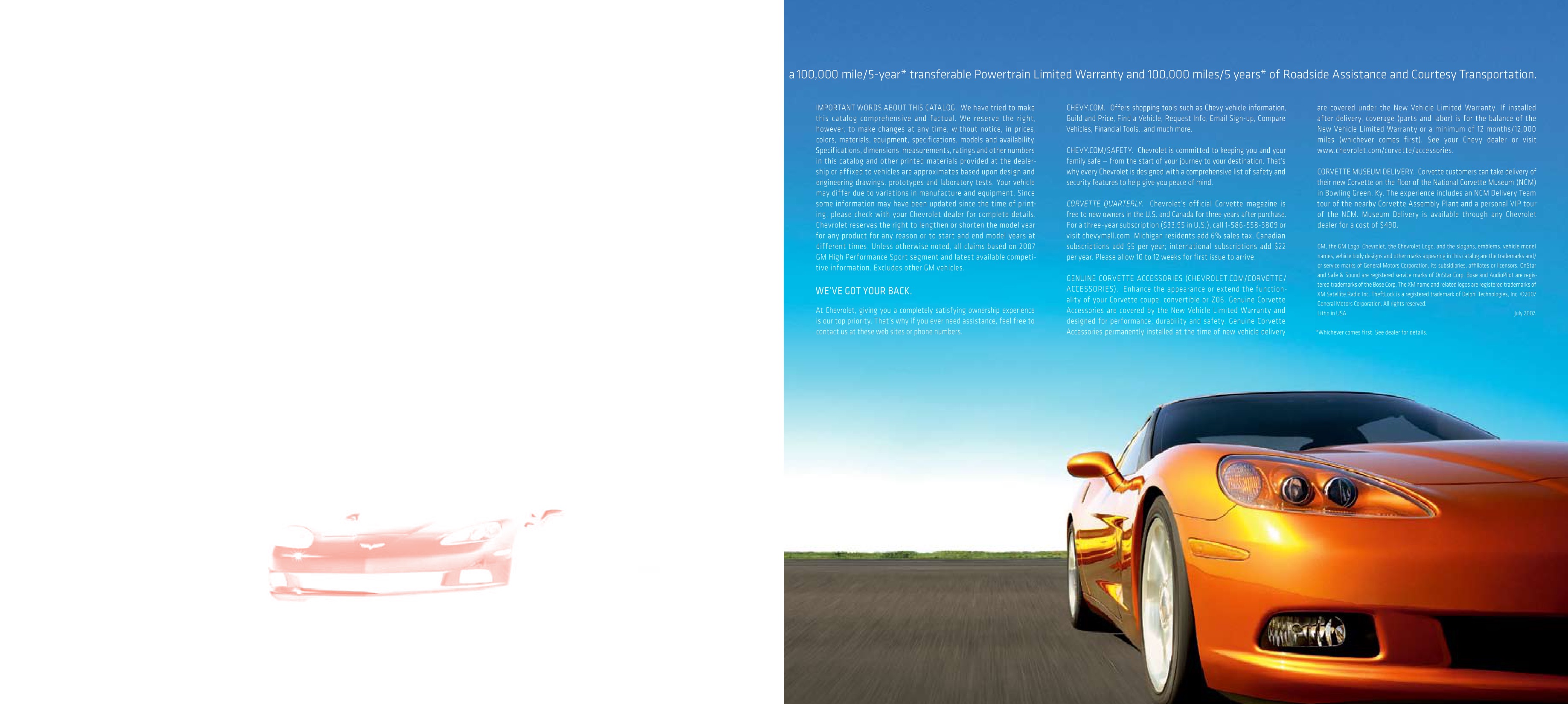 2008 Corvette Brochure Page 13
